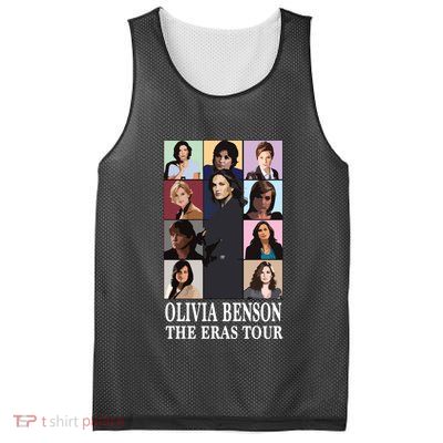Olivia Benson Mesh Reversible Basketball Jersey Tank