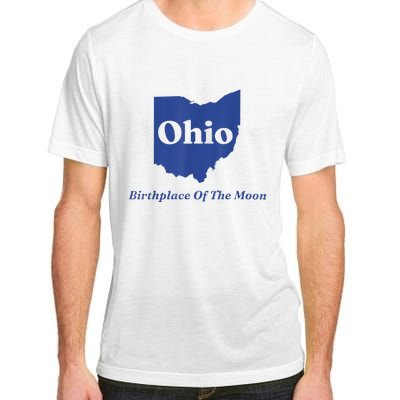 Ohio Birthplace Of The Moon Adult ChromaSoft Performance T-Shirt