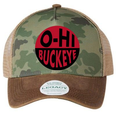 OhHi Buckeye Legacy Tie Dye Trucker Hat