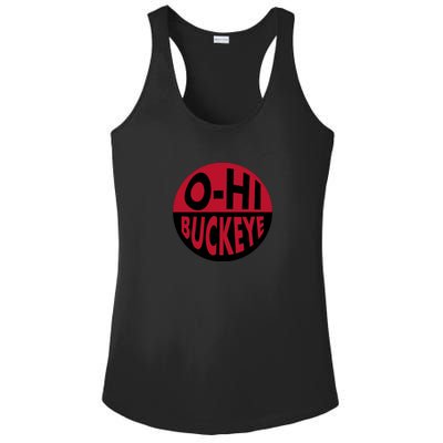 OhHi Buckeye Ladies PosiCharge Competitor Racerback Tank