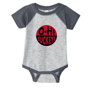 OhHi Buckeye Infant Baby Jersey Bodysuit