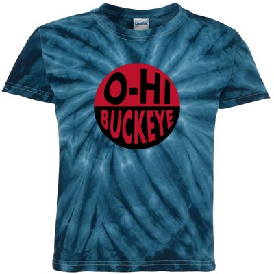 OhHi Buckeye Kids Tie-Dye T-Shirt