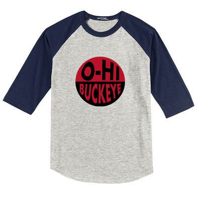 OhHi Buckeye Kids Colorblock Raglan Jersey