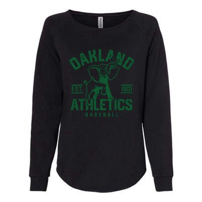 Oakland Baseball Womens California Wash Sweatshirt