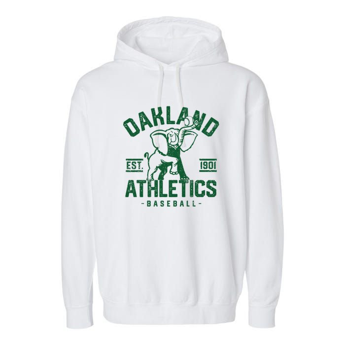 Oakland Baseball Garment-Dyed Fleece Hoodie