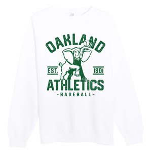 Oakland Baseball Premium Crewneck Sweatshirt