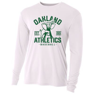 Oakland Baseball Cooling Performance Long Sleeve Crew