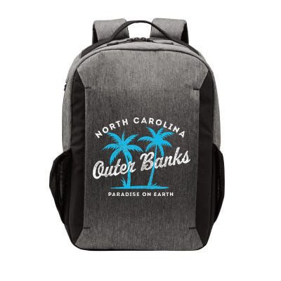 Outer Banks OBX North Carolina NC Vintage Retro palm trees Vector Backpack