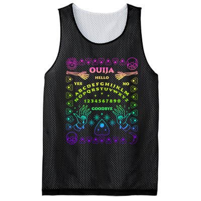 Ouija Board Pastel Goth Witchcraft Witch Wicca Tarot Spirit Mesh Reversible Basketball Jersey Tank