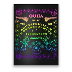 Ouija Board Pastel Goth Witchcraft Witch Wicca Tarot Spirit Poster