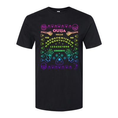 Ouija Board Pastel Goth Witchcraft Witch Wicca Tarot Spirit Softstyle® CVC T-Shirt