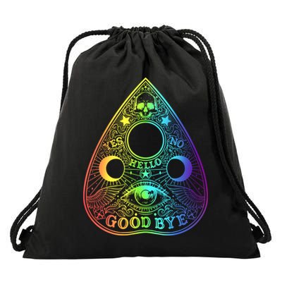Ouija Board Planchette Gothic Paranormal Halloween Costume Gift Drawstring Bag