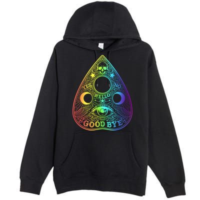 Ouija Board Planchette Gothic Paranormal Halloween Costume Gift Premium Pullover Hoodie