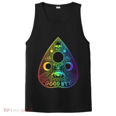 Ouija Board Planchette Gothic Paranormal Halloween Costume Gift PosiCharge Competitor Tank