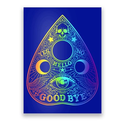 Ouija Board Planchette Gothic Paranormal Halloween Costume Gift Poster