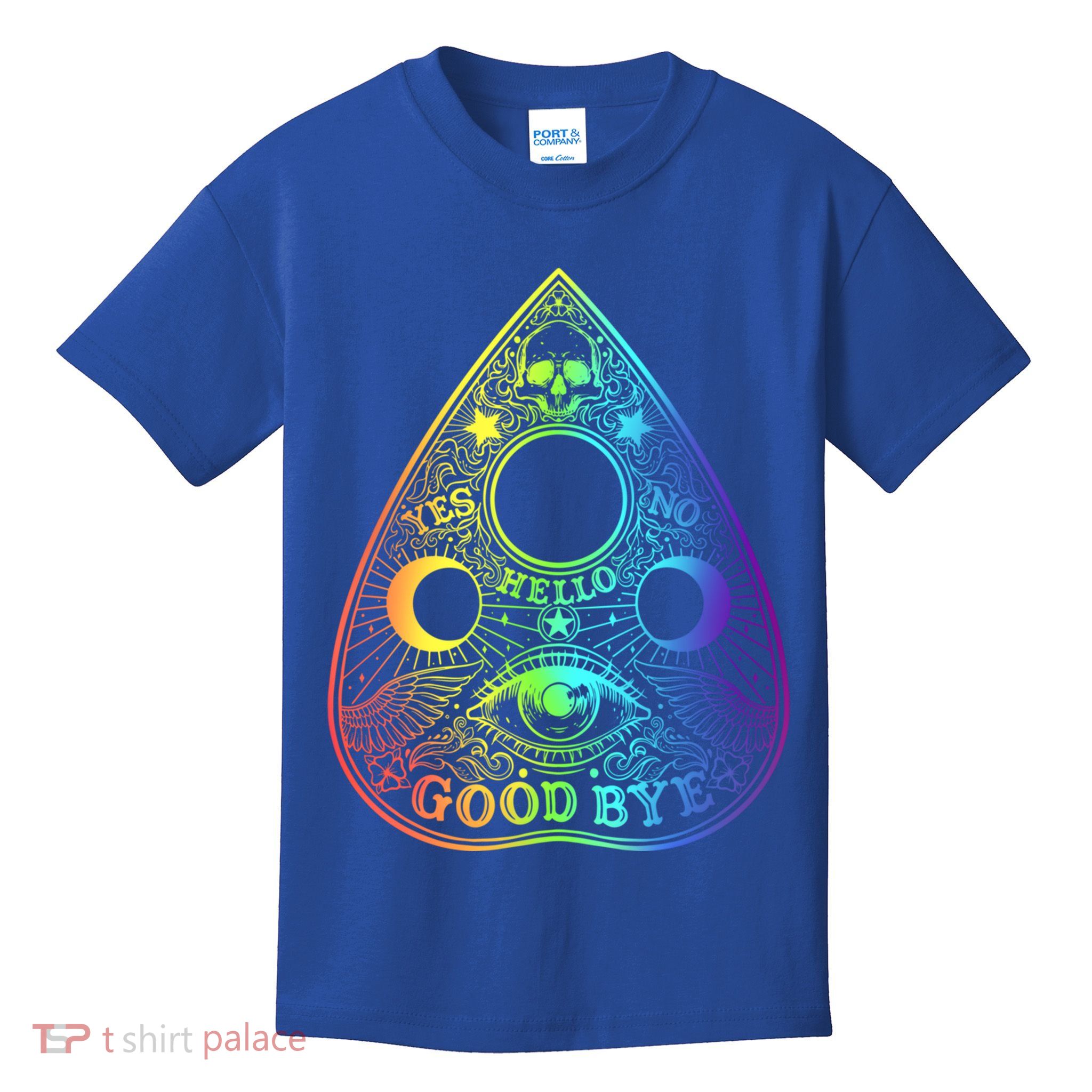 Ouija Board Planchette Gothic Paranormal Halloween Costume Gift Kids T-Shirt