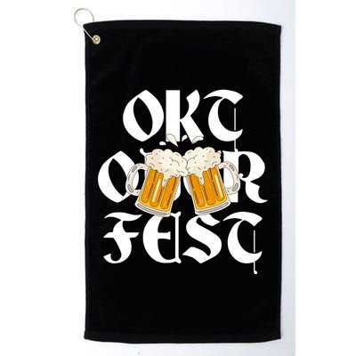 Oktoberfest Beer Party Festive Holiday Golf Towel