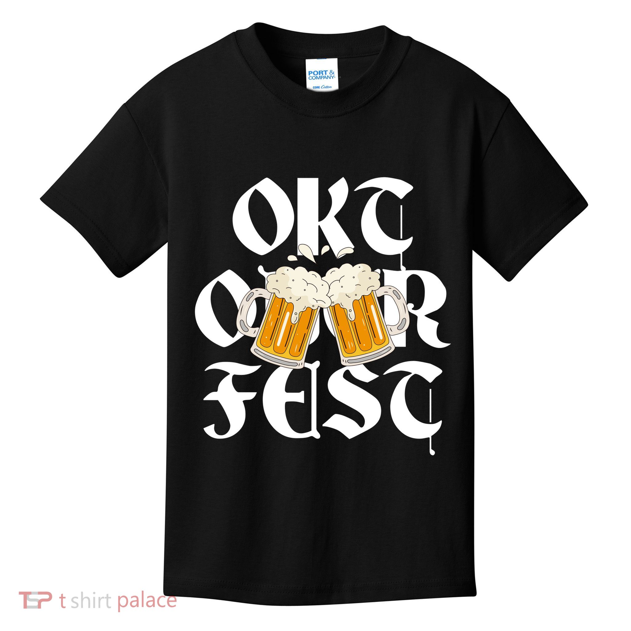 Oktoberfest Beer Party Festive Holiday Kids T-Shirt