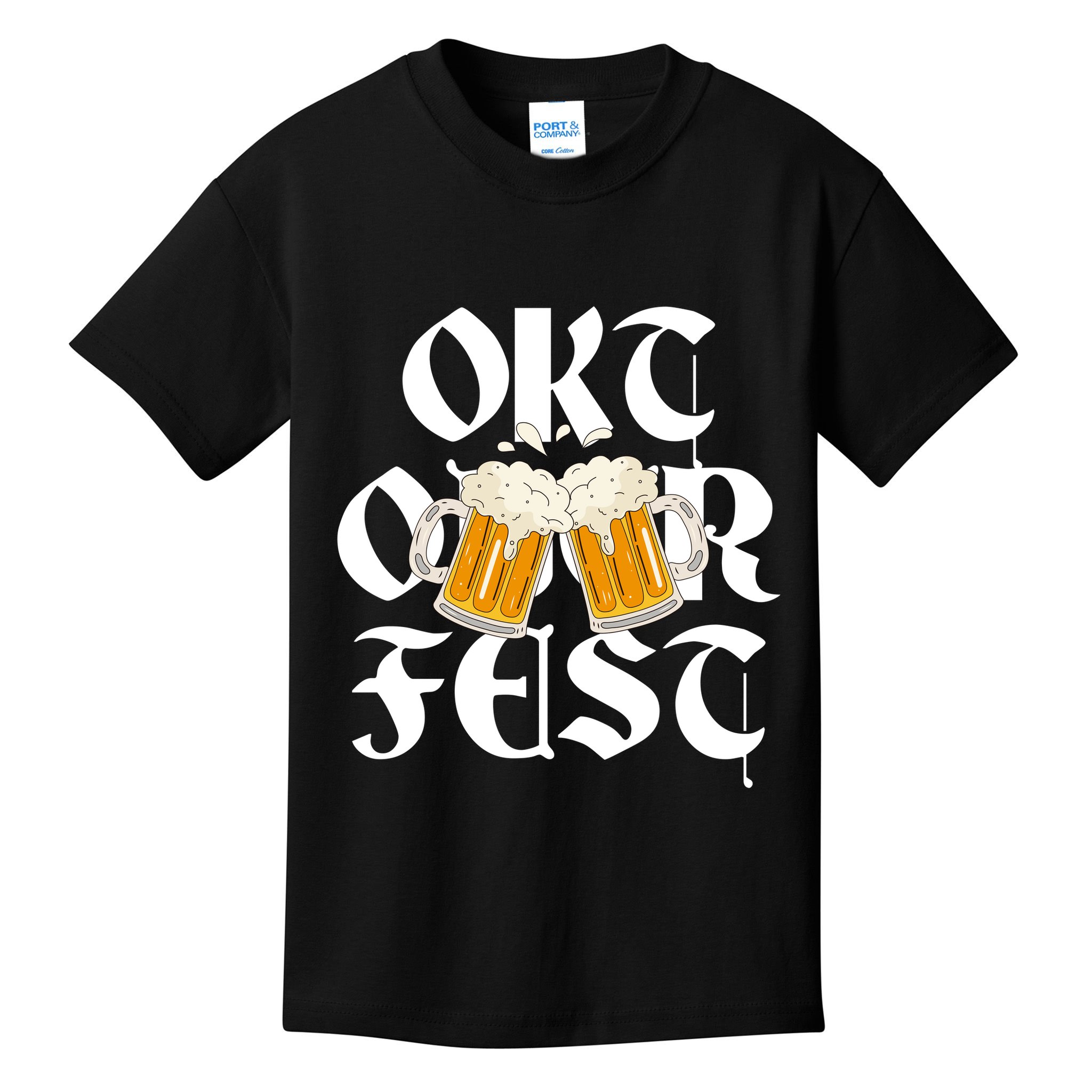 Oktoberfest Beer Party Festive Holiday Kids T-Shirt