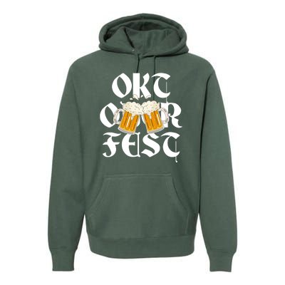 Oktoberfest Beer Party Festive Holiday Premium Hoodie