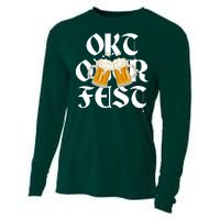 Oktoberfest Beer Party Festive Holiday Cooling Performance Long Sleeve Crew