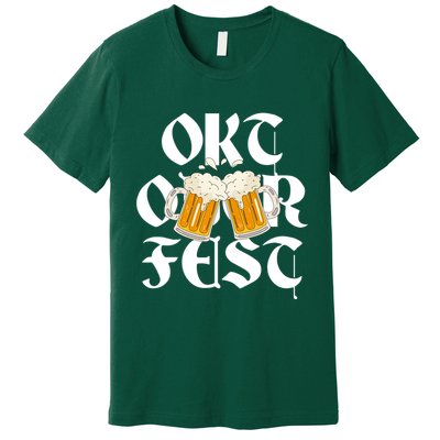 Oktoberfest Beer Party Festive Holiday Premium T-Shirt