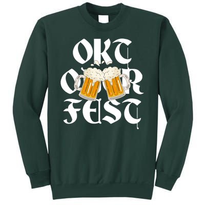 Oktoberfest Beer Party Festive Holiday Tall Sweatshirt