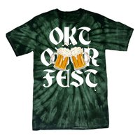 Oktoberfest Beer Party Festive Holiday Tie-Dye T-Shirt