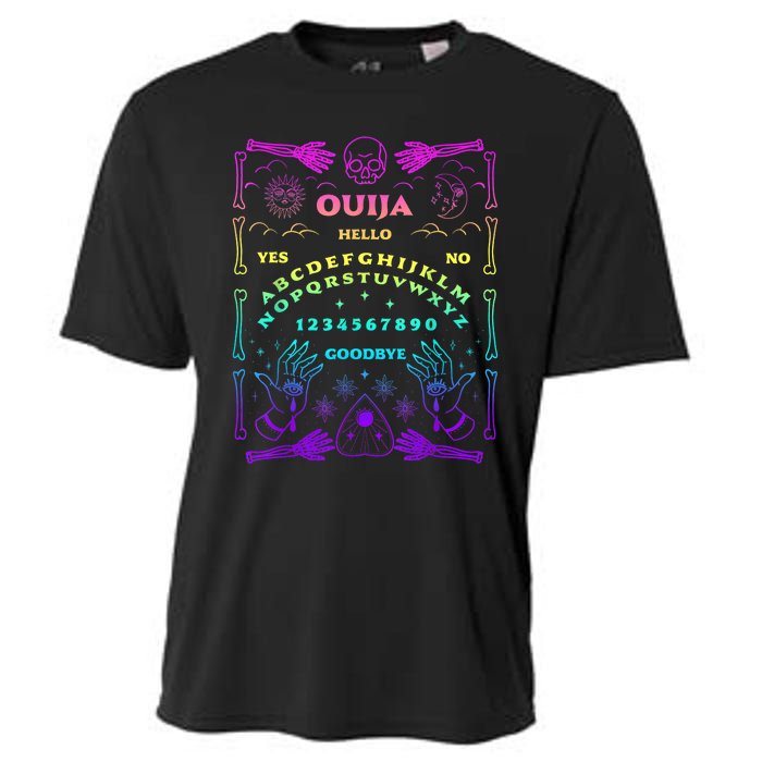 Ouija Board Pastel Goth Witchcraft Witch Wicca Tarot Spirit Cooling Performance Crew T-Shirt