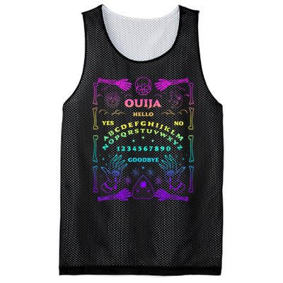 Ouija Board Pastel Goth Witchcraft Witch Wicca Tarot Spirit Mesh Reversible Basketball Jersey Tank