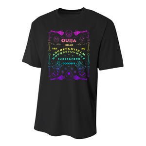 Ouija Board Pastel Goth Witchcraft Witch Wicca Tarot Spirit Youth Performance Sprint T-Shirt