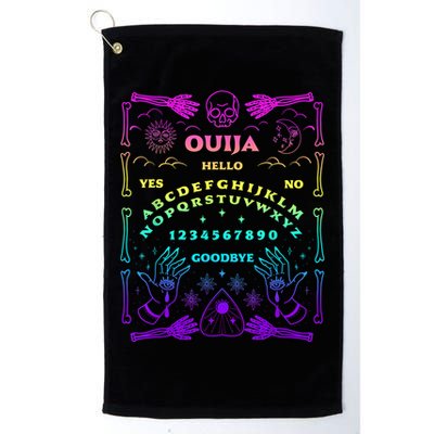 Ouija Board Pastel Goth Witchcraft Witch Wicca Tarot Spirit Golf Towel