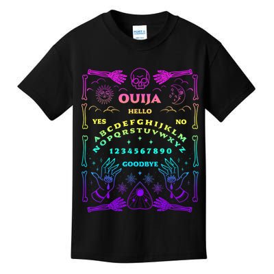 Ouija Board Pastel Goth Witchcraft Witch Wicca Tarot Spirit Kids T-Shirt