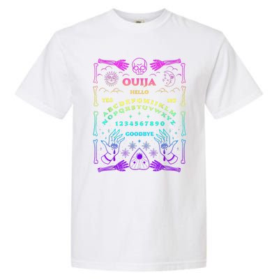 Ouija Board Pastel Goth Witchcraft Witch Wicca Tarot Spirit Garment-Dyed Heavyweight T-Shirt