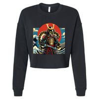 Otaku Ball Python Samura Cropped Pullover Crew