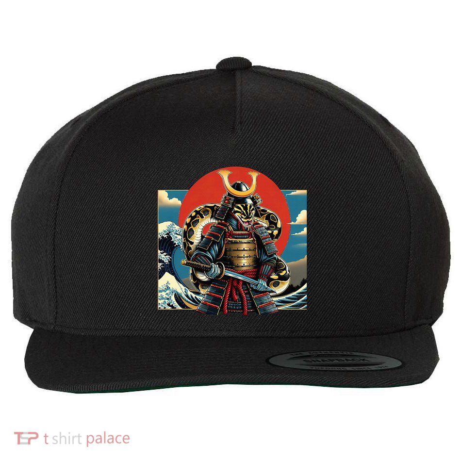 Otaku Ball Python Samura Wool Snapback Cap