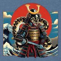 Otaku Ball Python Samura Garment-Dyed Sweatshirt