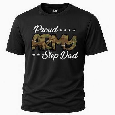 Ocp Bold Proud Army Step Dad Meaningful Gift Performance Shirt