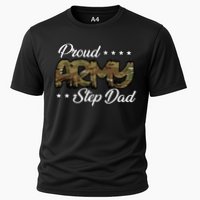 Ocp Bold Proud Army Step Dad Meaningful Gift Cooling Performance Crew T-Shirt