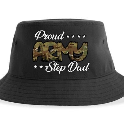 Ocp Bold Proud Army Step Dad Meaningful Gift Sustainable Bucket Hat