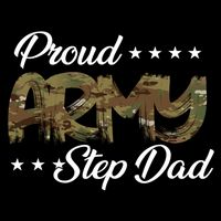 Ocp Bold Proud Army Step Dad Meaningful Gift Sustainable Bucket Hat