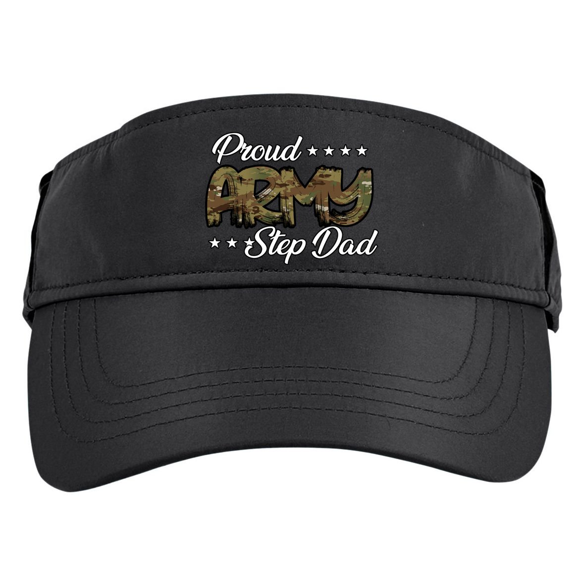 Ocp Bold Proud Army Step Dad Meaningful Gift Adult Drive Performance Visor