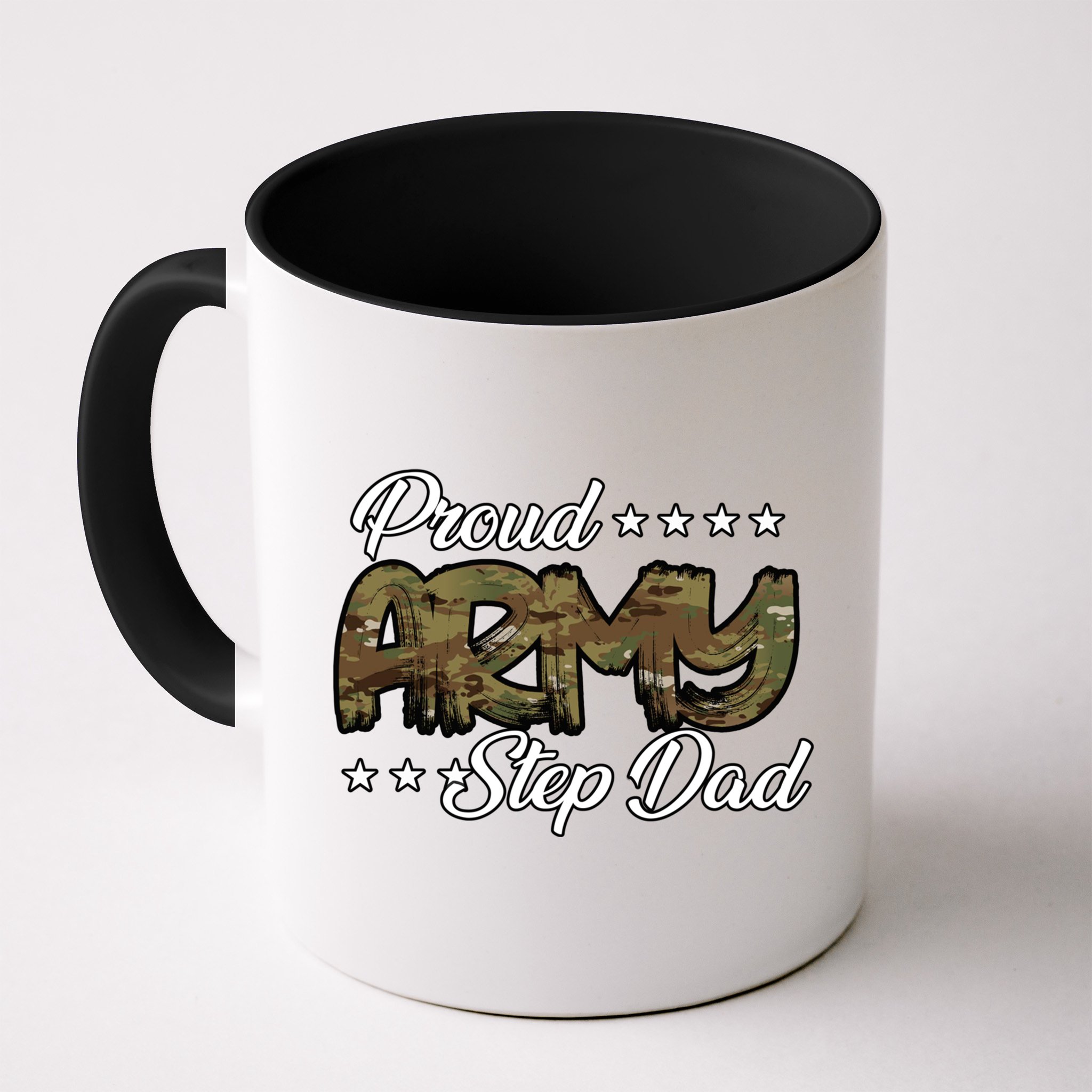Ocp Bold Proud Army Step Dad Meaningful Gift Mug
