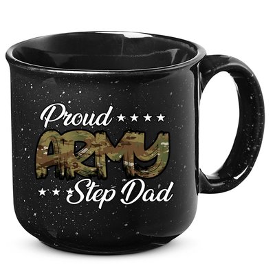 Ocp Bold Proud Army Step Dad Meaningful Gift 15oz Campfire Ceramic Mug