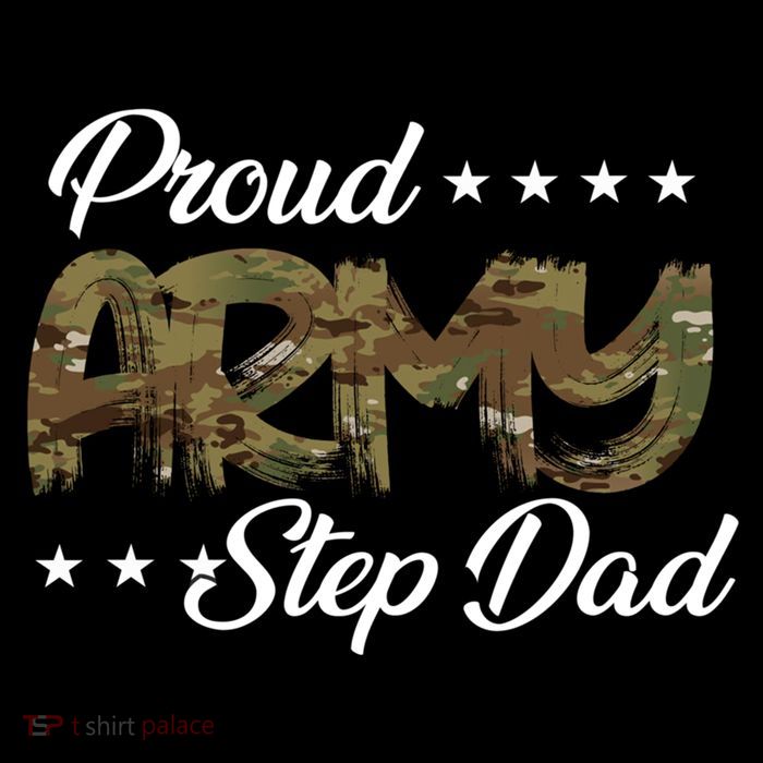 Ocp Bold Proud Army Step Dad Meaningful Gift Flatbill Hat