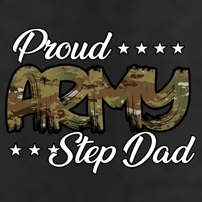 Ocp Bold Proud Army Step Dad Meaningful Gift Golf Towel