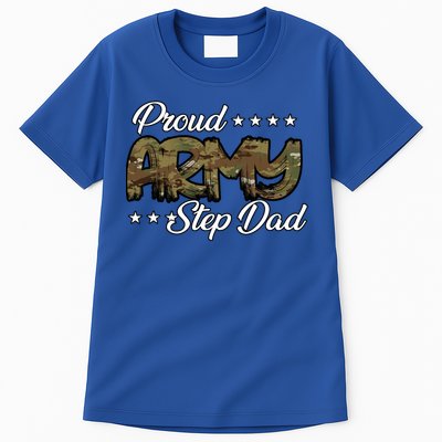 Ocp Bold Proud Army Step Dad Meaningful Gift Tall T-Shirt