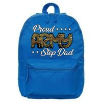 Ocp Bold Proud Army Step Dad Meaningful Gift 16 in Basic Backpack