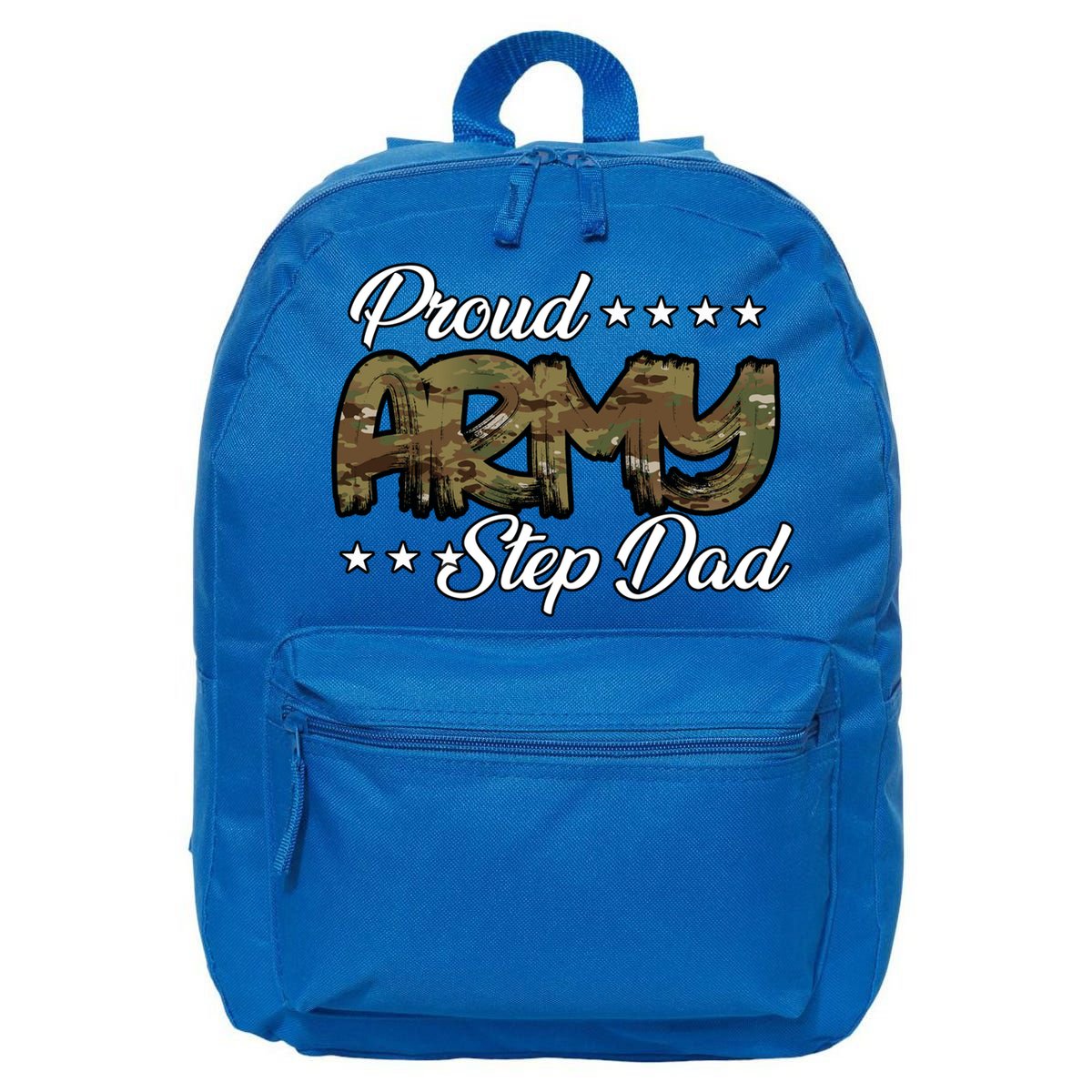 Ocp Bold Proud Army Step Dad Meaningful Gift 16 in Basic Backpack