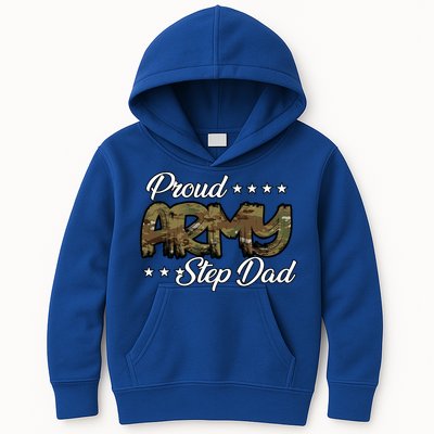 Ocp Bold Proud Army Step Dad Meaningful Gift Kids Hoodie